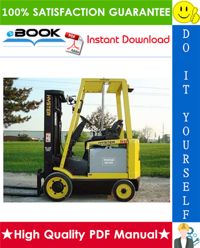 Thumbnail ☆☆ Best ☆☆ Hyster E30B, E40B, E50B, E60BS (B108) Electric Forklift Trucks Parts Manual