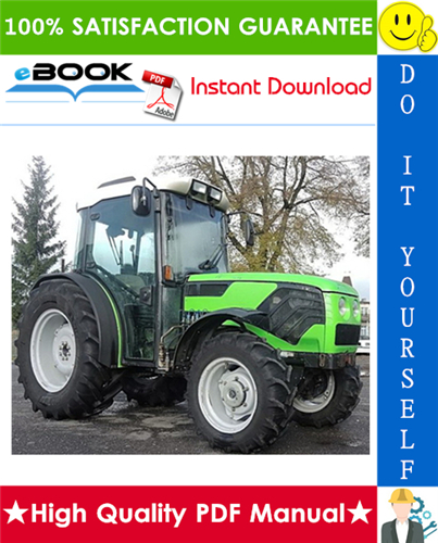 Thumbnail ☆☆ Best ☆☆ Deutz-Fahr Agrocompact F60, 70F3, 70F4, F80, F90 Tractors Service Repair Manual