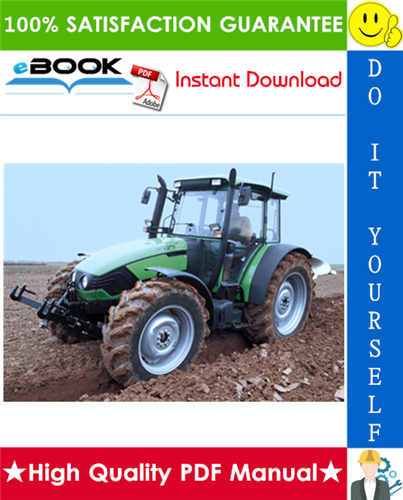 Thumbnail ☆☆ Best ☆☆ Deutz-Fahr Agroplus 75, 85, 95, 100 Tractor Service Repair Manual