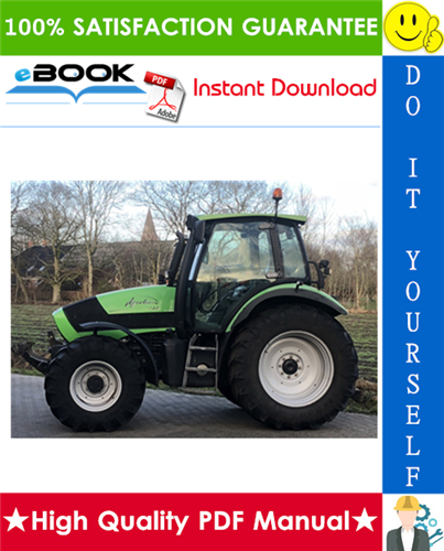 Thumbnail ☆☆ Best ☆☆ Deutz-Fahr Agrotron 108, 118, 128 Tractor Service Repair Manual
