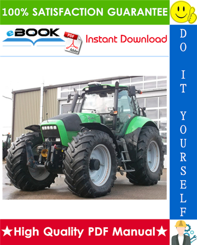 Thumbnail ☆☆ Best ☆☆ Deutz-Fahr Agrotron 210, 235, 265 Tractor Service Repair Manual