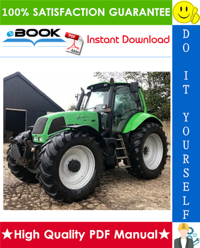 Thumbnail ☆☆ Best ☆☆ Deutz-Fahr Agrotron 230 MK3, 260 MK3 Tractor Service Repair Manual