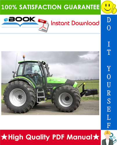 Thumbnail ☆☆ Best ☆☆ Deutz-Fahr Agrotron TTV 1145, TTV 1160, TTV 1130 Tractor Service Repair Manual