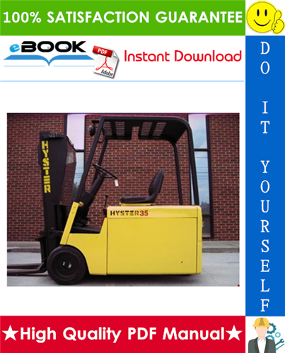 Thumbnail ☆☆ Best ☆☆ Hyster J25A, J25B, J30A, J30B, J35A, J35B, J30AS, J30BS (B160) Forklift Trucks Parts Manual