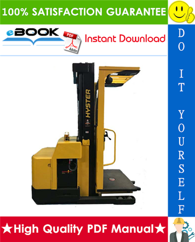 Thumbnail ☆☆ Best ☆☆ Hyster R30ES (B174) Electric Reach Truck Parts Manual