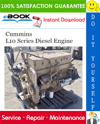 Thumbnail ☆☆ Best ☆☆ Cummins L10 Series Diesel Engine Service Repair Manual 