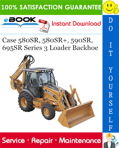 Thumbnail ☆☆ Best ☆☆ Case 580SR 580SR+ 590SR 695SR Series 3 Loader Backhoe Service Repair Manual