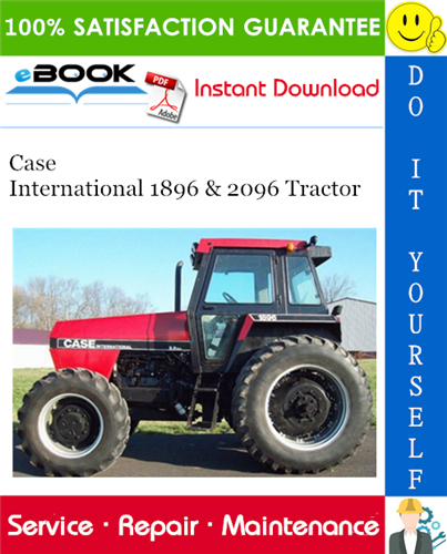 Thumbnail ☆☆ Best ☆☆ Case International 1896 & 2096 Tractor Service Repair Manual