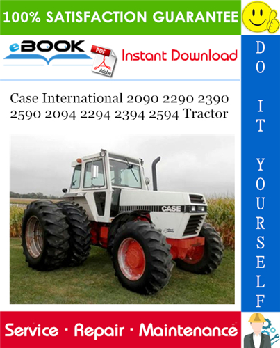Thumbnail ☆☆ Best ☆☆ Case International 2090 2290 2390 2590 2094 2294 2394 2594 Tractor Service Repair Manual