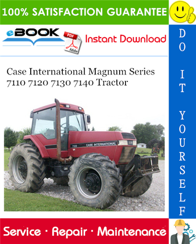 Thumbnail ☆☆ Best ☆☆ Case International Magnum Series 7110 7120 7130 7140 Tractor Service Repair Manual
