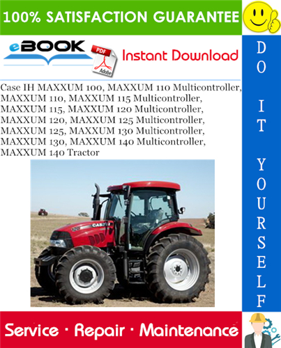 Thumbnail ☆☆ Best ☆☆ Case IH MAXXUM 100, MAXXUM 110 Multicontroller, MAXXUM 110, MAXXUM 115 Multicontroller, MAXXUM 115, MAXXUM 120 Multicontroller, MAXXUM 120, MAXXUM 125 Multicontr