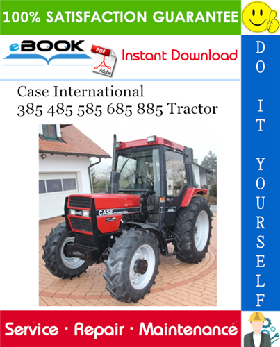 Thumbnail ☆☆ Best ☆☆ Case International 385 485 585 685 885 Tractor Service Repair Manual