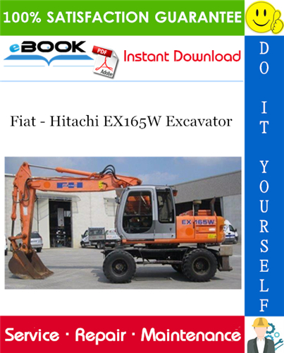 Thumbnail ☆☆ Best ☆☆ Fiat - Hitachi EX165W Excavator Service Repair Manual