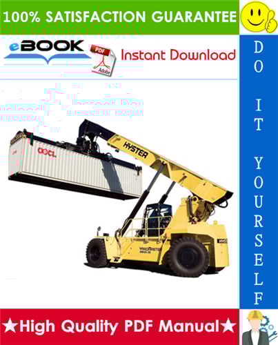 Thumbnail ☆☆ Best ☆☆ Hyster HR45-25, HR45-27, HR45-31, HR45-36L, HR45-40LS, HR45-40S, HR45-45LSX, HR45H (B227) Reachstacker Container Handlers Parts Manual