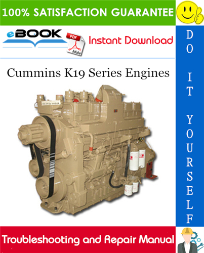 Thumbnail ☆☆ Best ☆☆ Cummins K19 Series Engines Troubleshooting and Repair Manual