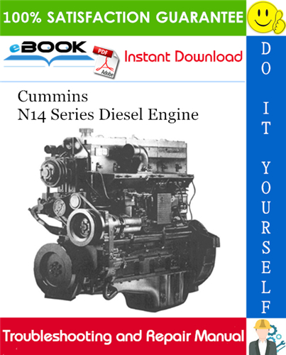 Thumbnail ☆☆ Best ☆☆ Cummins N14 Series Diesel Engine Troubleshooting and Repair Manual