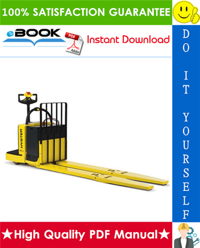 Thumbnail ☆☆ Best ☆☆ Hyster B80ZAC (B233) End Rider Pallet Trucks Parts Manual