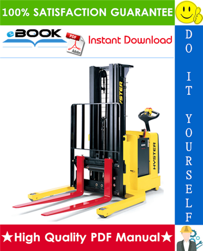 Thumbnail ☆☆ Best ☆☆ Hyster W30ZA, W40ZA (B453) Pallet Stackers Parts Manual