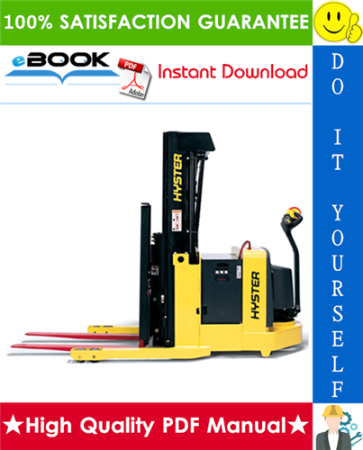 Thumbnail ☆☆ Best ☆☆ Hyster W20ZR, W30ZR (B455) Pallet Stackers Parts Manual