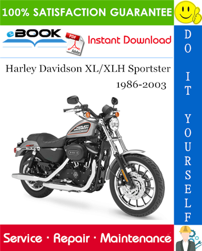 Thumbnail ☆☆ Best ☆☆ Harley Davidson XL/XLH Sportster Motorcycle Service Repair Manual 1986-2003 Download