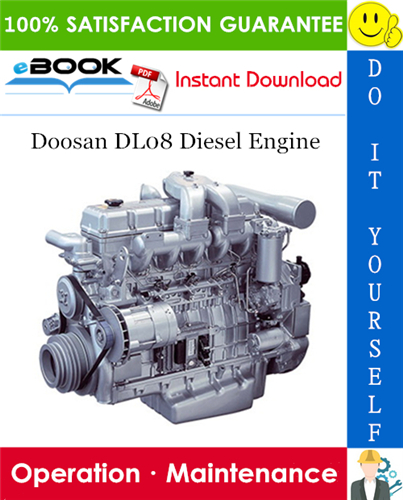Thumbnail ☆☆ Best ☆☆ Doosan DL08 Diesel Engine Operation & Maintenance Manual