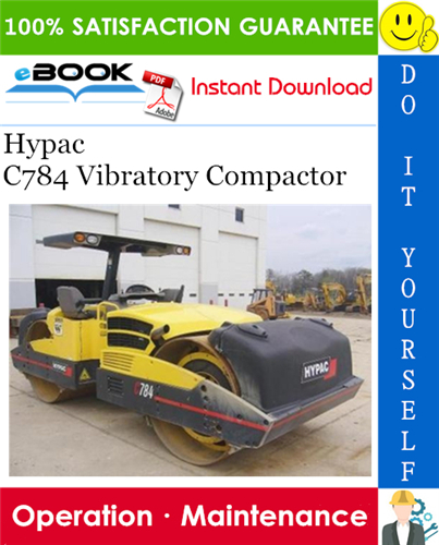 Thumbnail ☆☆ Best ☆☆ Hypac C784 Vibratory Compactor Operation & Maintenance Manual Thumbnail ☆☆ Best ☆☆ Hypac C784 Vibratory Compactor Operation & Maintenance Manual