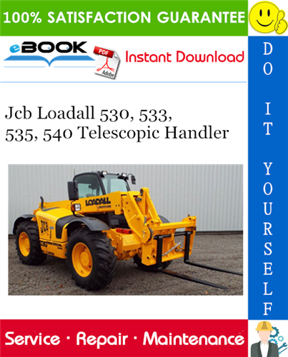 Thumbnail ☆☆ Best ☆☆ Jcb Loadall 530, 533, 535, 540 Telescopic Handler Service Repair Manual