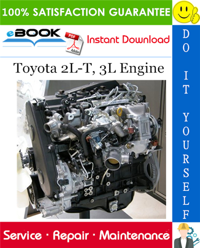 Thumbnail ☆☆ Best ☆☆ Toyota 2L-T, 3L Engine Service Repair Manual 