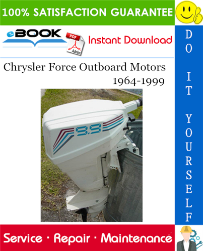 Thumbnail ☆☆ Best ☆☆ Chrysler Force Outboard Motors Service Repair Manual 1964-1999 Download