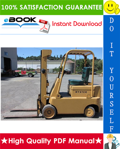 Thumbnail ☆☆ Best ☆☆ Hyster Spacesaver S30C, S40C, S50C (C002) Forklift Trucks Parts Manual