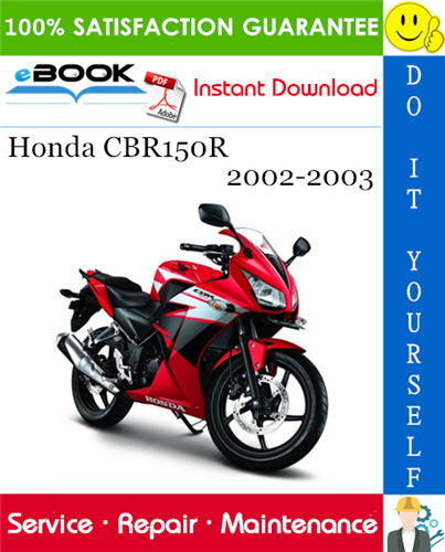 Thumbnail ☆☆ Best ☆☆ Honda CBR150R Motorcycle Service Repair Manual 2002-2003 Download