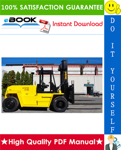 Thumbnail ☆☆ Best ☆☆ Hyster Challenger H300XL, H330XL, H360XL, H330XL-EC, H360XL-EC (C019) Forklift Trucks Parts Manual