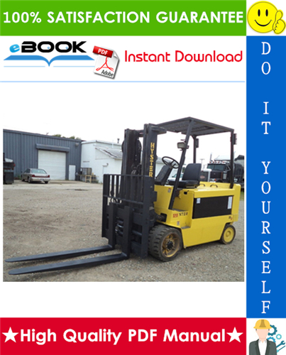 Thumbnail ☆☆ Best ☆☆ Hyster E70XL, E80XL, E100XL, E100XLS, E120XL (C098) Electric Forklift Trucks Parts Manual