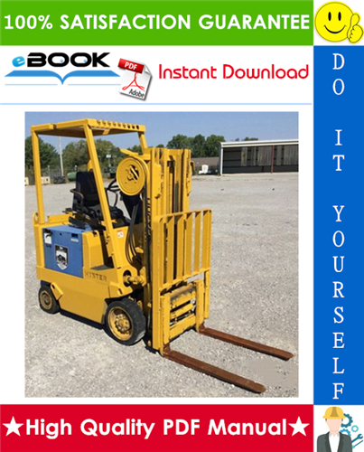 Thumbnail ☆☆ Best ☆☆ Hyster E25XL (E1.25XL), E30XL (E1.50XL), E35XL (E1.75XL) [C114] Forklift Trucks Parts Manual