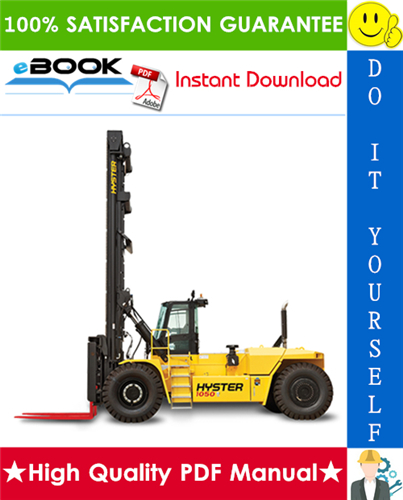 Thumbnail ☆☆ Best ☆☆ Hyster Challenger H36.00C (H800C), H40.00C (H880C), H44.00C (H970C), H48.00CH (H1050CH) [C117] Forklift Trucks Parts Manual