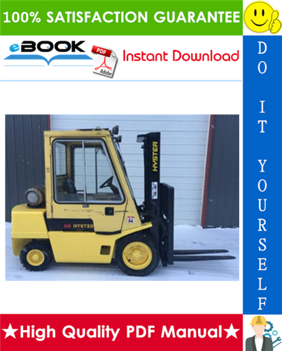 Thumbnail ☆☆ Best ☆☆ Hyster Challenger H2.00XL (H40XL), H2.50XL (H50XL), H3.00XL (H60XL) [C177] Forklift Trucks Parts Manual