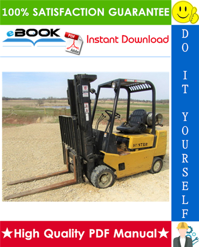Thumbnail ☆☆ Best ☆☆ Hyster Spacesaver S40XL, S50XL, S60XL (C187) Forklift Trucks Parts Manual