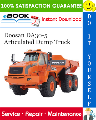 Thumbnail ☆☆ Best ☆☆ Doosan DA30-5 Articulated Dump Truck Service Repair Manual Thumbnail ☆☆ Best ☆☆ Doosan DA30-5 Articulated Dump Truck Service Repair Manual
