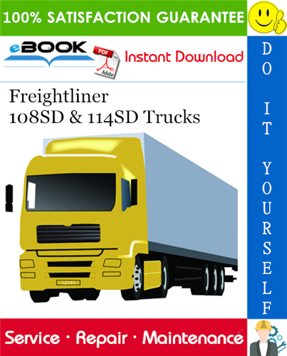 Thumbnail ☆☆ Best ☆☆ Freightliner 108SD & 114SD Trucks Service Repair Manual