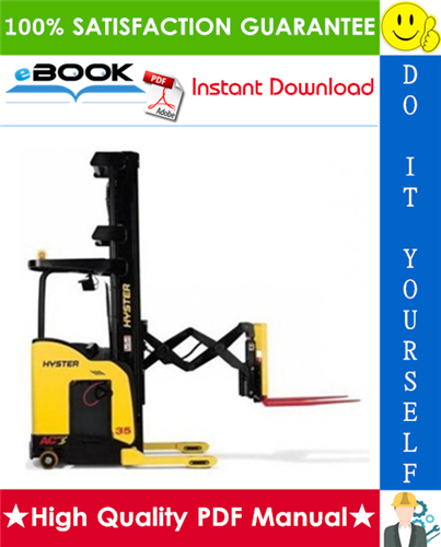 Thumbnail ☆☆ Best ☆☆ Hyster N30XMH (C210) Electric Reach Truck Parts Manual