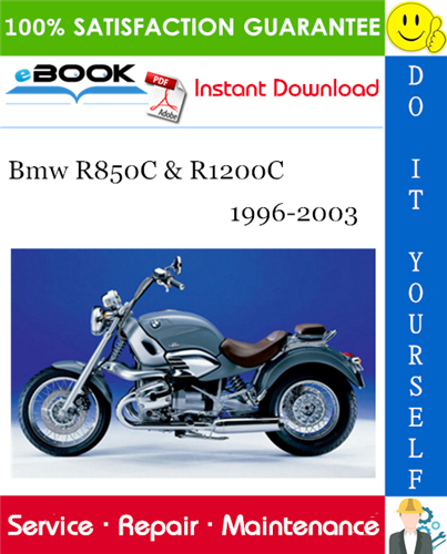 Thumbnail ☆☆ Best ☆☆ Bmw R850C & R1200C Motorcycle Service Repair Manual 1996-2003 Download