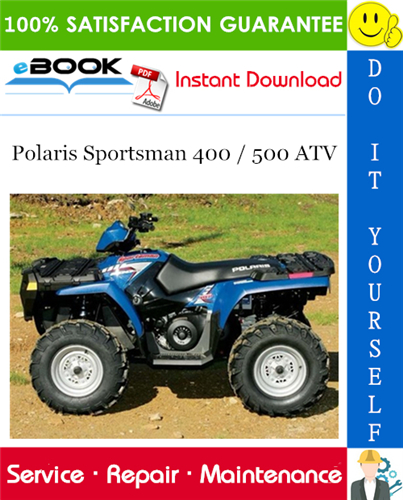 Thumbnail ☆☆ Best ☆☆ 2005 Polaris Sportsman 400 / 500 ATV Service Repair Manual