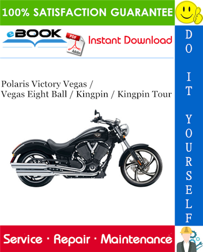 Thumbnail ☆☆ Best ☆☆ 2007 Polaris Victory Vegas / Vegas Eight Ball / Kingpin / Kingpin Tour Motorcycle Service Repair Manual 