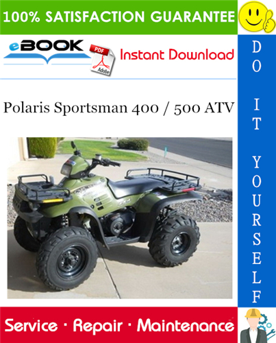 Thumbnail ☆☆ Best ☆☆ 2001 Polaris Sportsman 400 / 500 ATV Service Repair Manual 