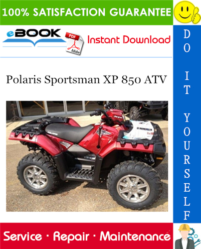 Thumbnail ☆☆ Best ☆☆ 2009 Polaris Sportsman XP 850 ATV Service Repair Manual 