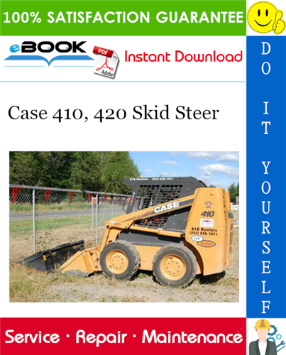 Thumbnail ☆☆ Best ☆☆ Case 410, 420 Skid Steer Service Repair Manual