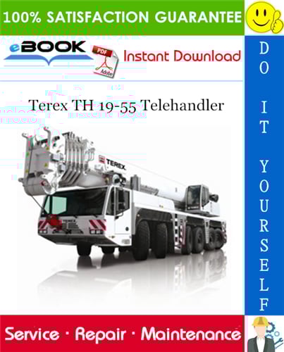 Thumbnail ☆☆ Best ☆☆ Terex TH 19-55 Telehandler Service Repair Manual