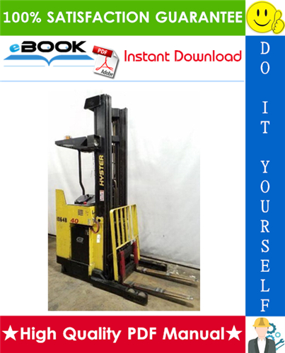 Thumbnail ☆☆ Best ☆☆ Hyster N50XMA3 (C471) Electric Forklift Parts Manual