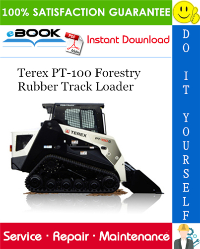 Thumbnail ☆☆ Best ☆☆ Terex PT-100 Forestry Rubber Track Loader Service Repair Manual