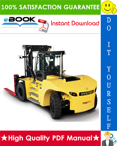 Thumbnail ☆☆ Best ☆☆ Hyster Challenger H25XM, H30XM, H35XM, H40XM, H40XMS (D001) Heavy Duty Forklift Truck Parts Manual